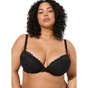 Torrid XO Plunge Push-Up Bra Size 42DD